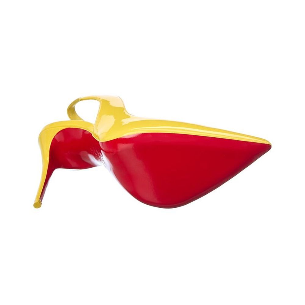 Christian Louboutin Hot Chick Sling 100 Patent Slingback Pump - Picture 4 of 5